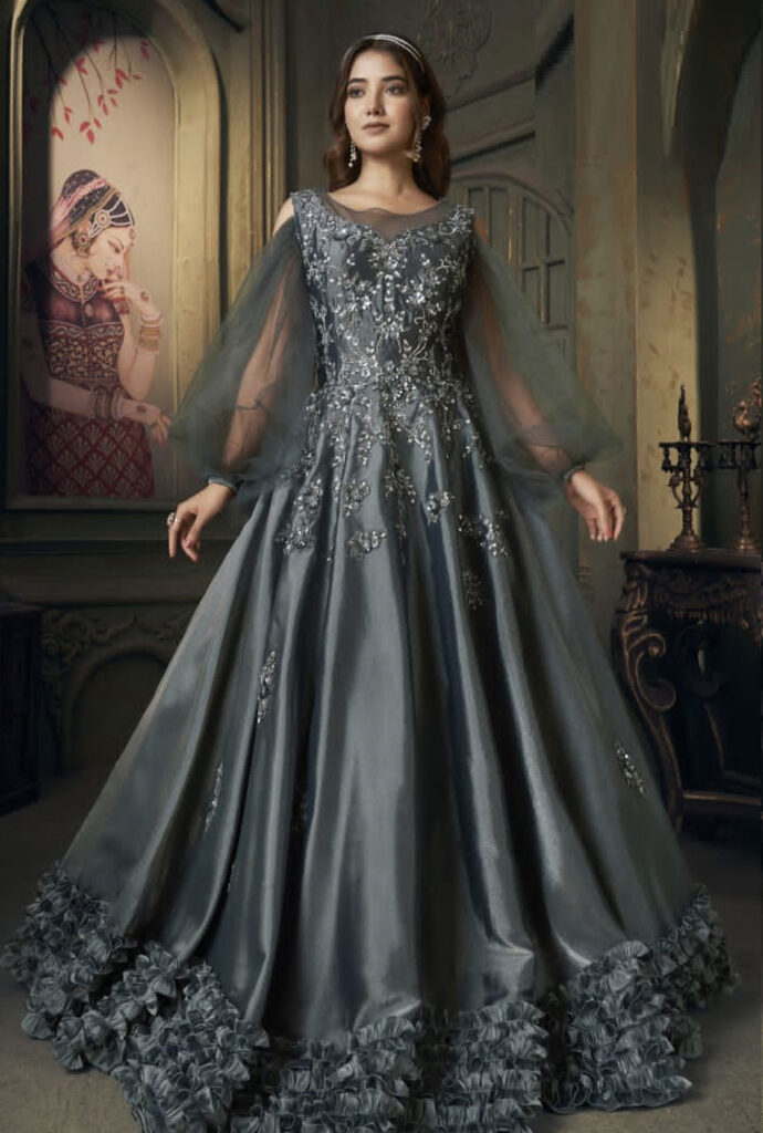 Charcoal-Jimichu-and-Net-Hand-Crafted-Embroidery-and-Sequins-Work-Gown