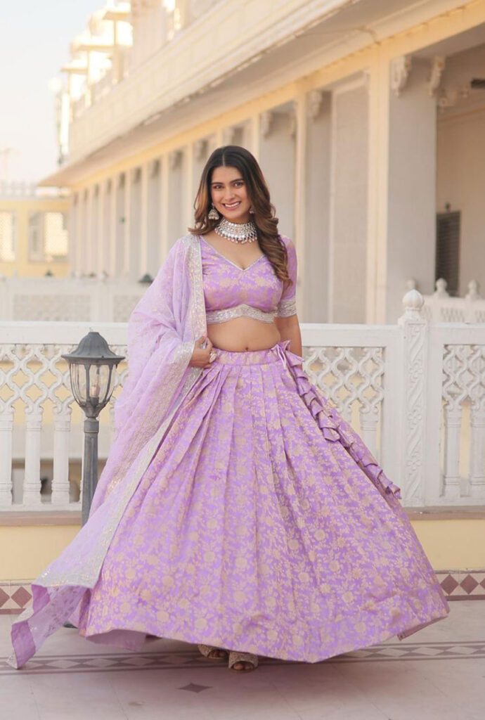 FINAL-Lavender-Pure-Viscose-Jacquard-Silk-with-Embroidery-and-Sequins-Work-Lehenga-Choli