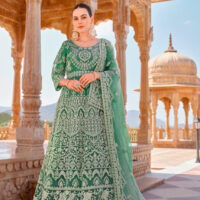 FINAL-MAIN-Green-Pure-Butterfly-Net-Heavy-Coding-and-Stonework-Anarkali----SM--pic-2