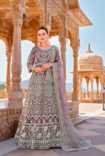 FINAL-MAIN-Plum-Pure-Butterfly-Net-Heavy-Coding-and-Stonework-Anarkali----SM--pic-2