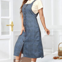 Final-Blue-Jean-Cotton-Printed-Shoulder-Strap-Dress